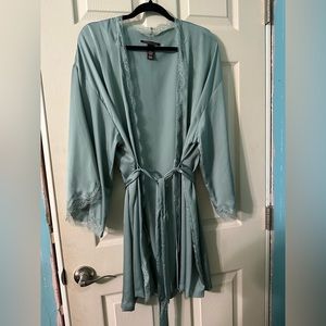 Victoria secret satin robe